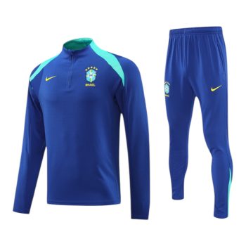 24/25 Brazil Tracksuit Blue