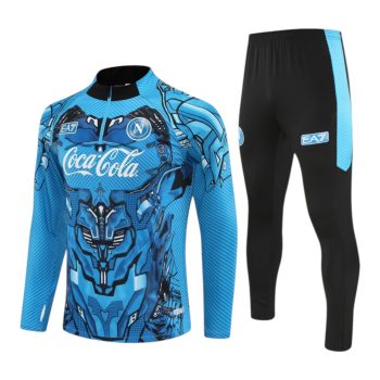25/26 Napoli x EA7 Tracksuit Blue