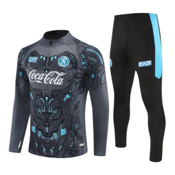 25/26 Napoli x EA7 Tracksuit Grey