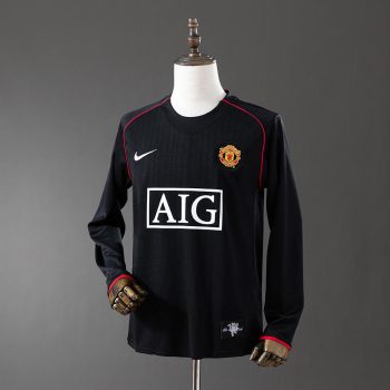 07/08 Manchester Utd Away Manica Lunga