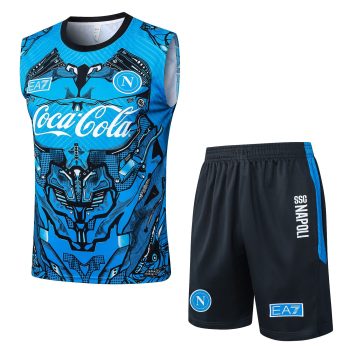 25/26 Napoli Training Kit Blu