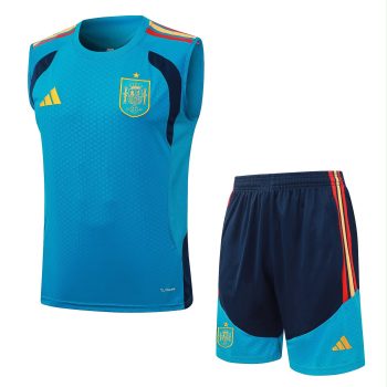 26/27 Spagna Training Kit Azzurro